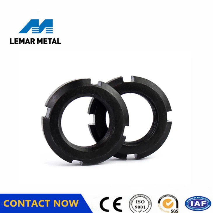 Slotted Round Nuts DIN 1804